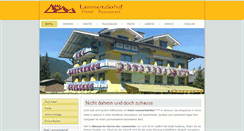 Desktop Screenshot of lammertalerhof.at
